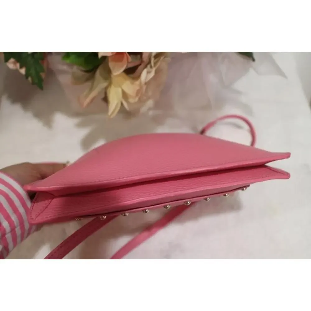 nwt Kate Spade On Purpose Studded Leather Crossbody Clutch VCRU1007 ( 150